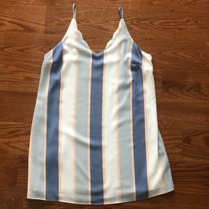 COPY - Style Rack Striped Pastel Dress